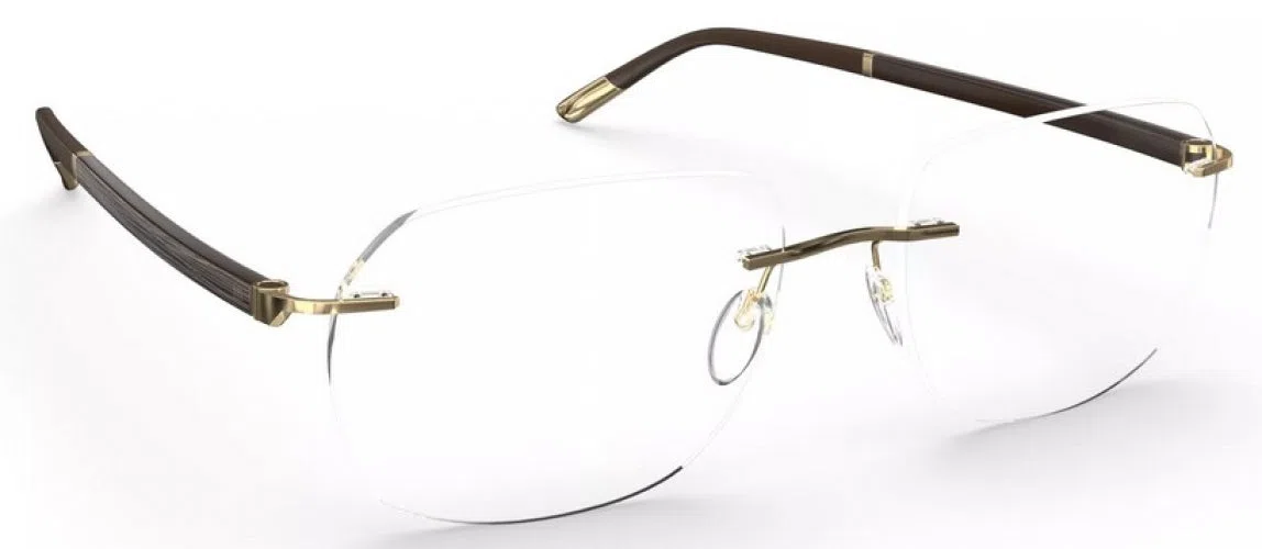 Silhouette Hinge C-2 Demo Rimless 5565 Eyeglasses - view 12